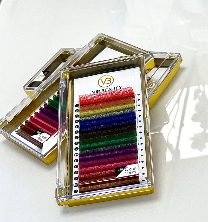 VIP Beauty Lashes - Fargevipper 0.07 C